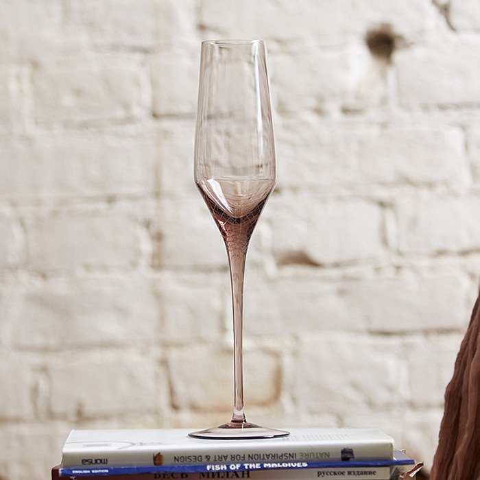 Набор бокалов для шампанского флюте Sera-Irida - лучшие Бокалы и стаканы в INMYROOM