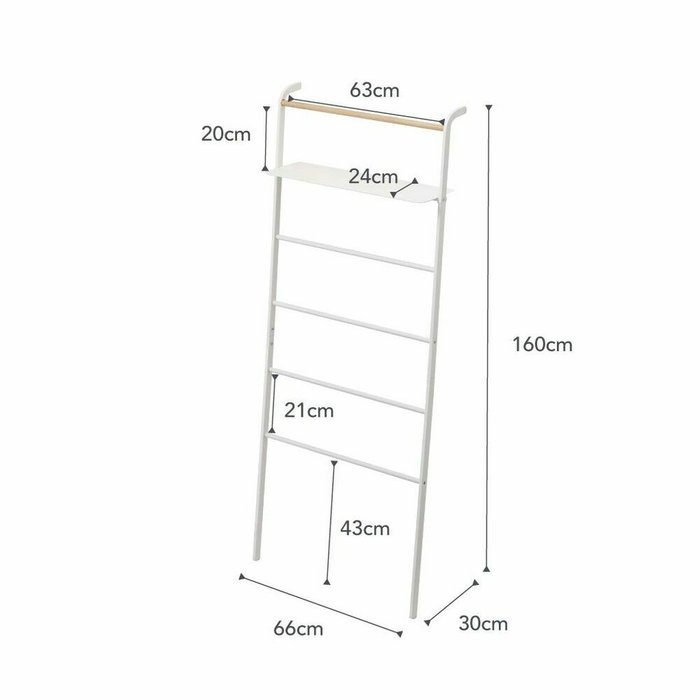 Вешалка Tower белого цвета - купить Напольные вешалки по цене 17633.0 Вешалка Tower белого цвета - купить Напольные вешалки по цене 17633.0