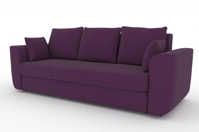 Прямой диван-кровать Stamford фиолетового цвета