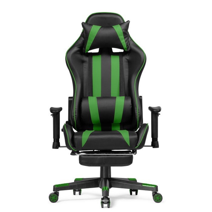 Компьютерное кресло Corvet черно-зеленого цвета - лучшие Офисные кресла в INMYROOM