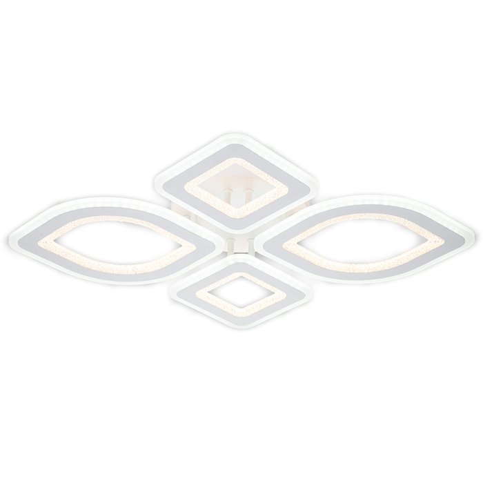 Потолочная светодиодная люстра Atria белого цвета - лучшие Потолочные люстры в INMYROOM
