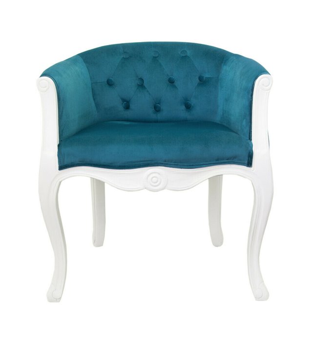 Низкое кресло Kandy blue+white Низкое кресло Kandy blue+white