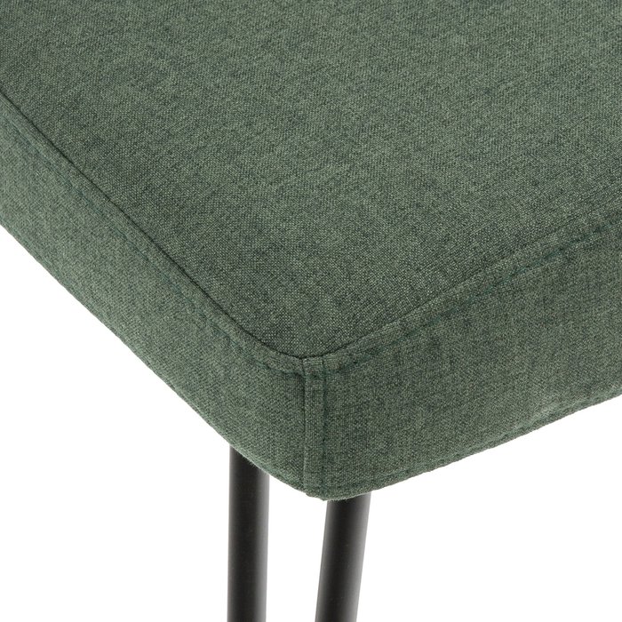 Комплект из двух винтажных стульев Koper зеленого цвета - лучшие Обеденные стулья в INMYROOM