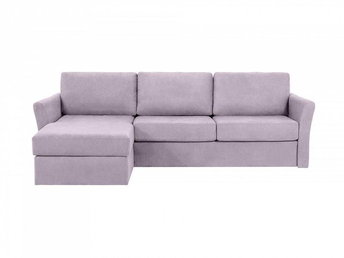 Угловой диван-кровать Peterhof сиреневого цвета 