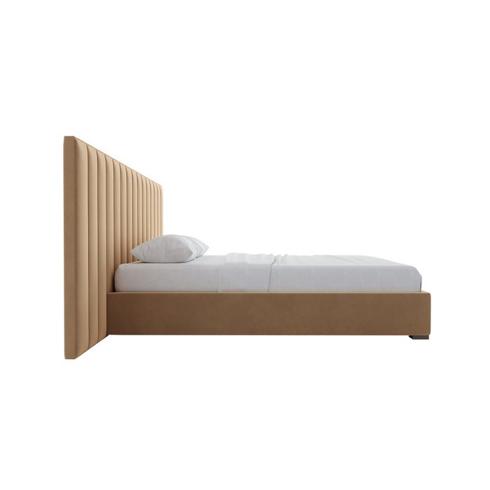 Кровать с подъемным механизмом Maxwell 180х200 бежевого цвета - лучшие Кровати для спальни в INMYROOM