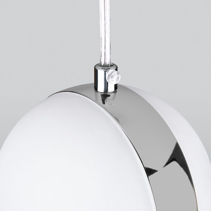 Подвесной светильник DLN050 GX53 белый/хром - лучшие Подвесные светильники в INMYROOM