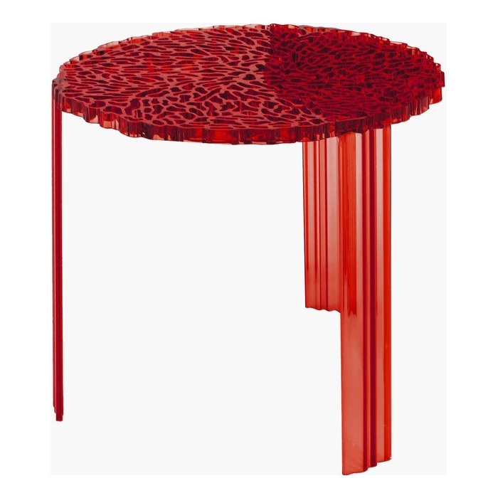 Столик журнальный T-Table красного цвета - купить Журнальные столики по цене 24726.0