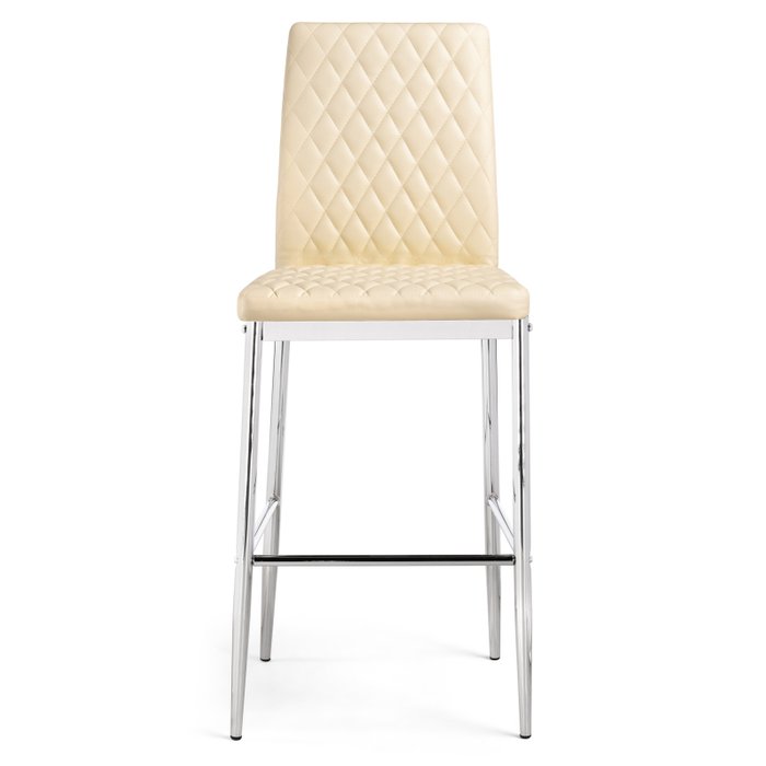 Стул полубарный Teon светло-бежевого цвета - купить Барные стулья по цене 5050.0