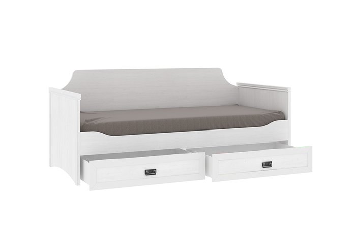 Кровать Кантри 90х200 с двумя ящиками  - купить Одноярусные кроватки по цене 40909.0