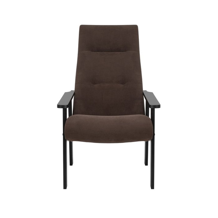 Кресло Retro темно-коричневого цвета - купить Интерьерные кресла по цене 17330.0