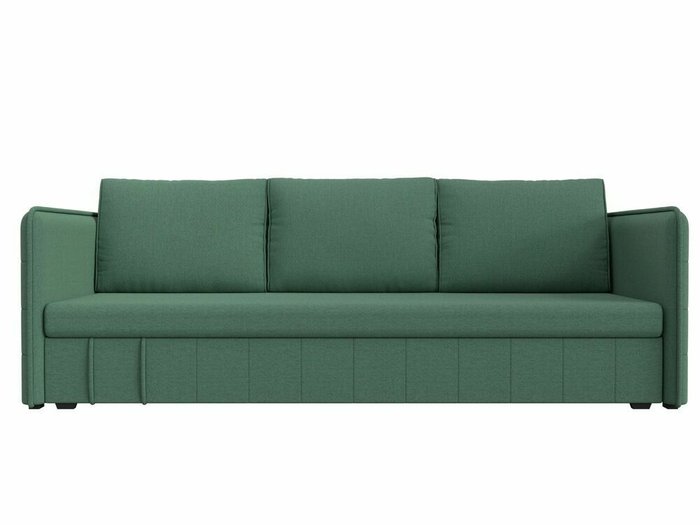 Диван-кровать Слим зеленого цвета - купить Прямые диваны по цене 24999.0