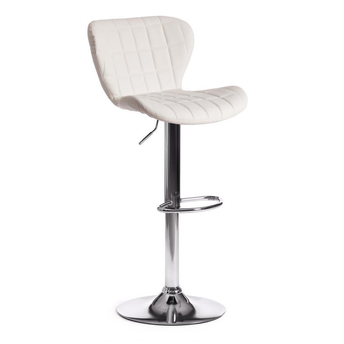 Комплект из двух барных стульев Avionic белого цвета - купить Барные стулья по цене 11620.0