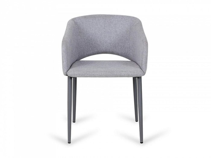 Стул Alonzo светло-серого цвета - лучшие Обеденные стулья в INMYROOM