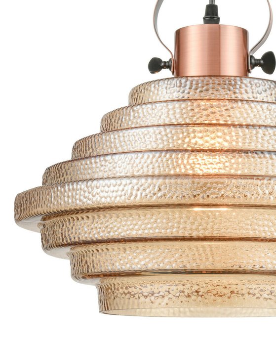 Подвесной светильник Genio янтарного цвета - лучшие Подвесные светильники в INMYROOM