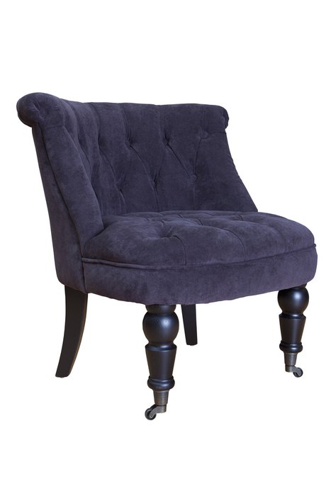 Кресло для гостиной фиолетовое велюровое - купить Интерьерные кресла по цене 35000.0