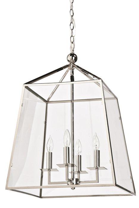 Светильник Metal and Glass Lantern - купить Потолочные светильники по цене 53023.0
