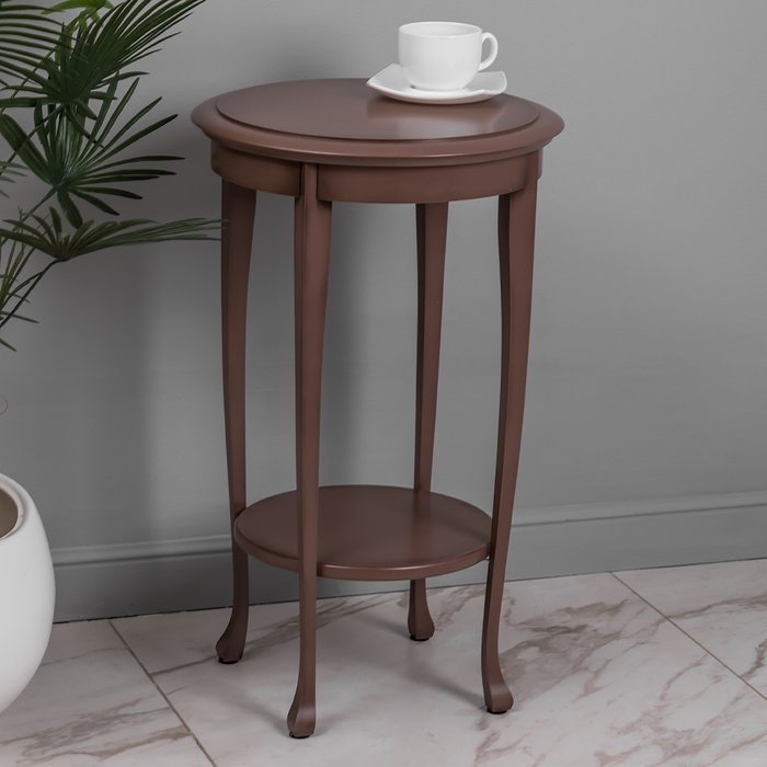 Кофейный стол Болеро коричневого цвета - купить Кофейные столики по цене 10595.0