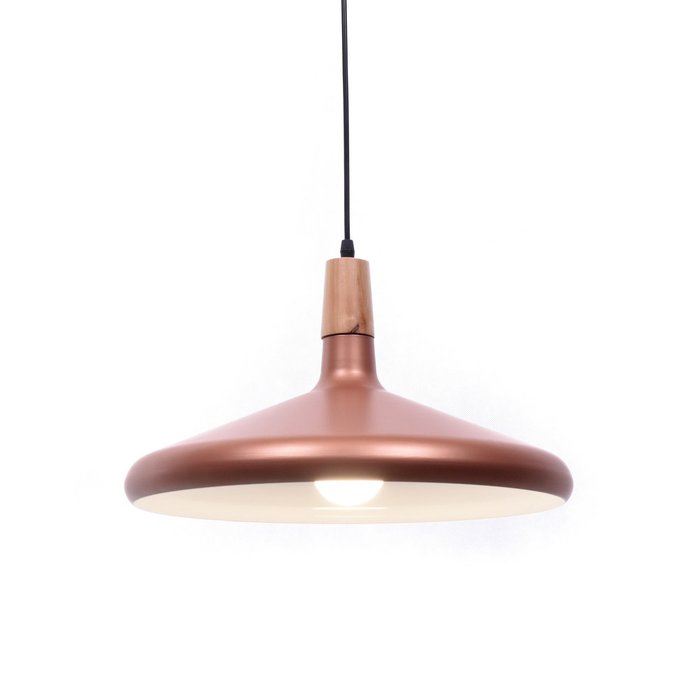 Подвесной светильник Bafido цвета розовое золото - лучшие Подвесные светильники в INMYROOM