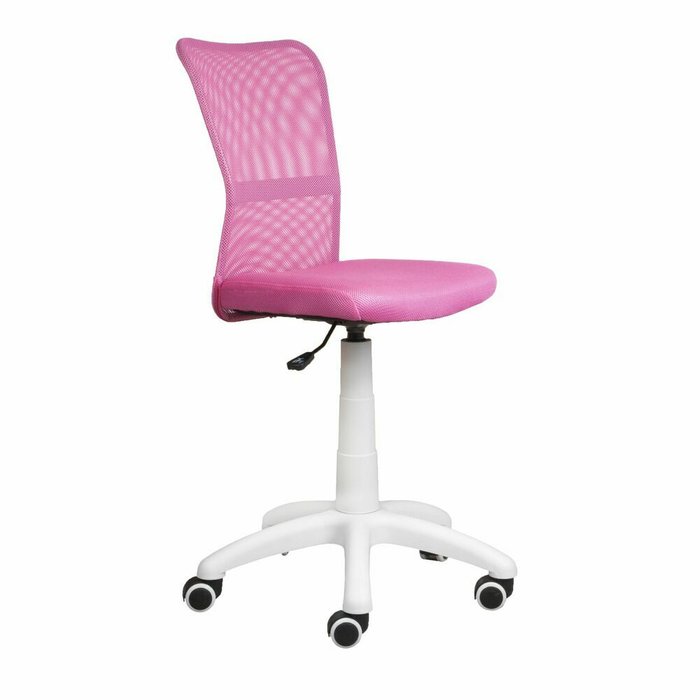 Кресло офисное Eva розового цвета