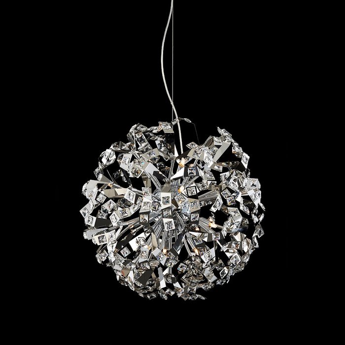 Подвесной светильник Illuminati с плафоном из множества металлических элементов - купить Подвесные люстры по цене 104570.0