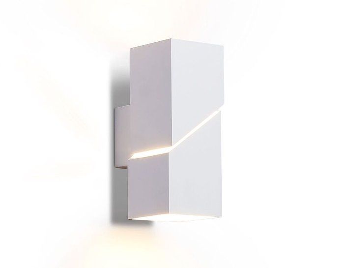 Настенный светильник Wall FW2474 (металл, цвет белый) Настенный светильник Wall FW2474 (металл, цвет белый)