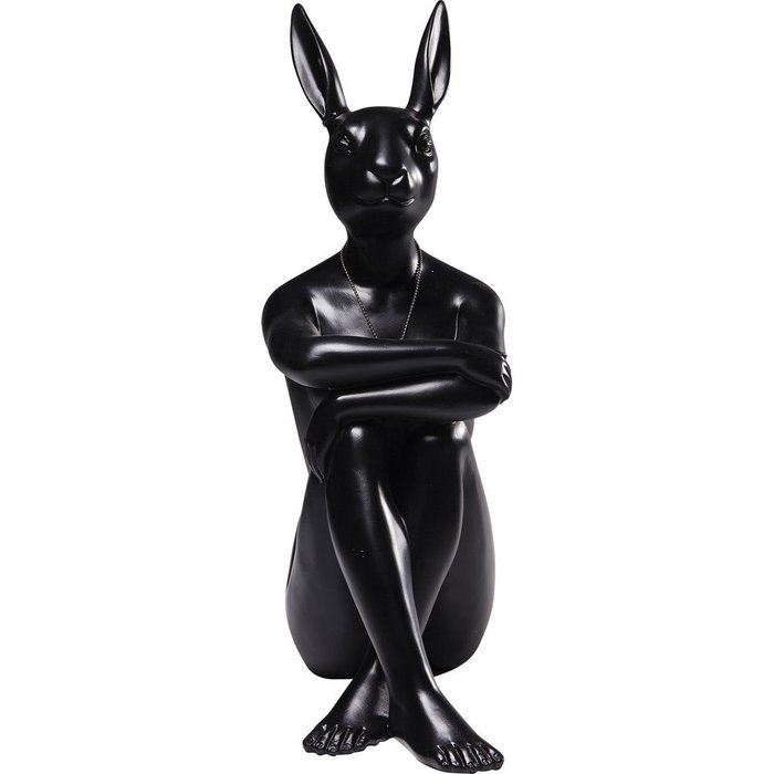 Статуэтка Gangster Rabbit черного цвета - купить Фигуры и статуэтки по цене 13100.0