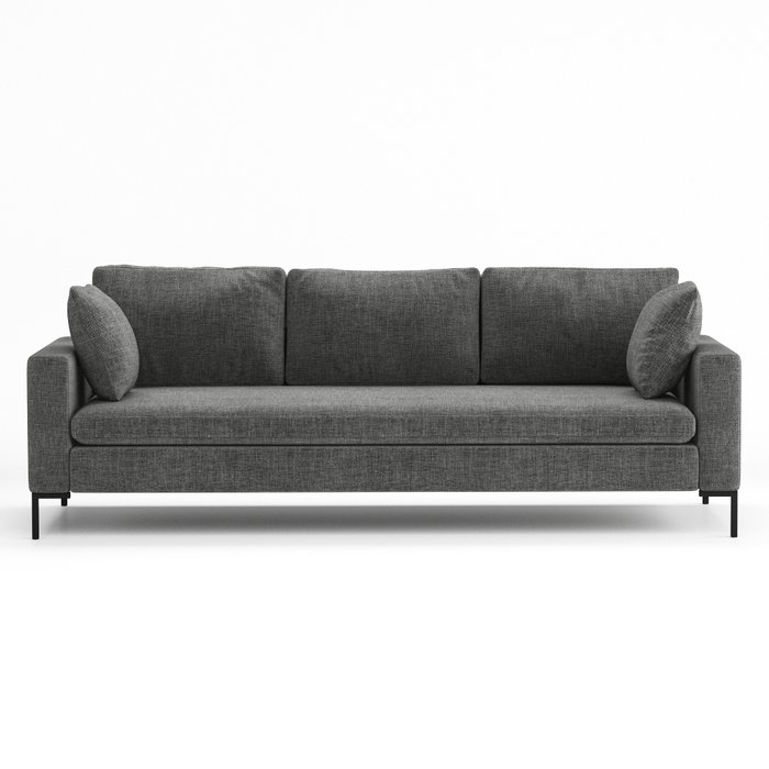 Диван-кровать Kona серого цвета - купить Прямые диваны по цене 110500.0