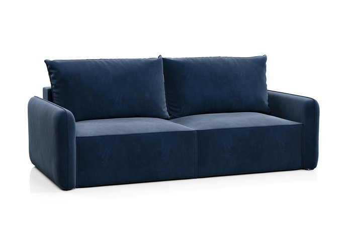 Диван-кровать Портленд темно-синего цвета - лучшие Прямые диваны в INMYROOM