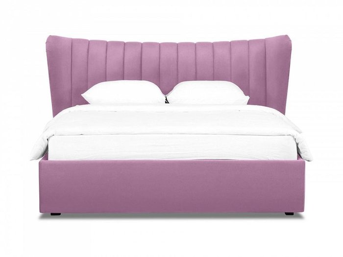 Кровать Queen Agata Lux 160х200 лилового цвета - купить Кровати для спальни по цене 83600.0