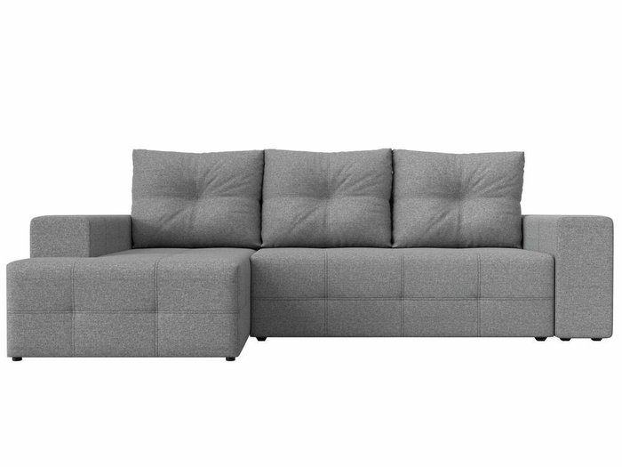 Угловой диван-кровать Перри НПБ серого цвета левый угол - купить Угловые диваны по цене 61999.0