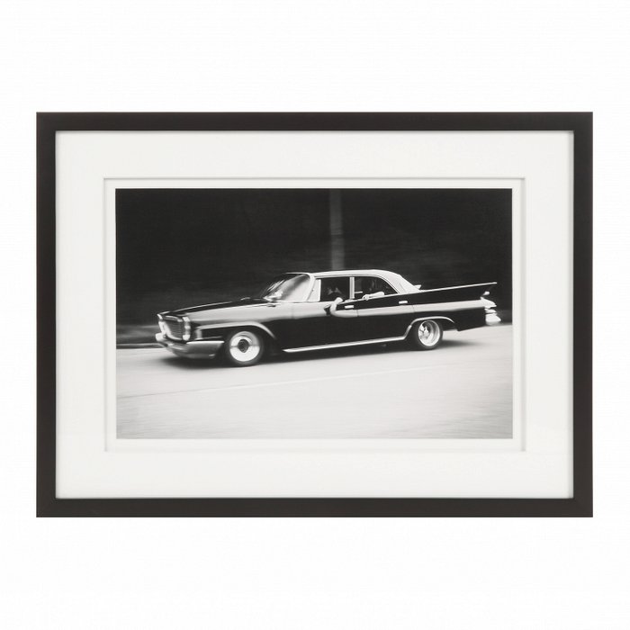 Чёрно-белый постер Chrysler 330G