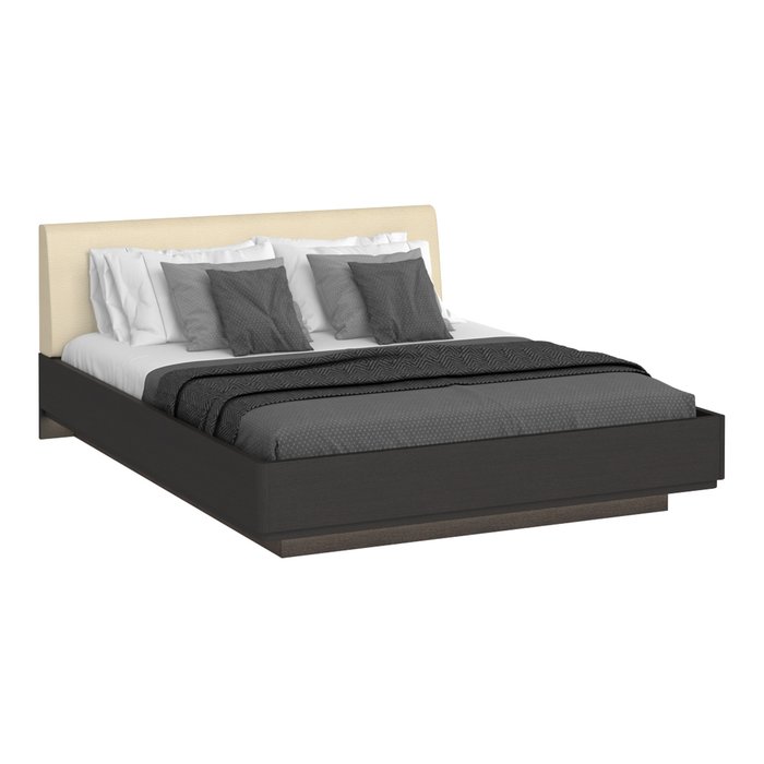 Кровать Элеонора 180х200 с изголовьем бежевого цвета и подъемным механизмом - купить Кровати для спальни по цене 124845.0