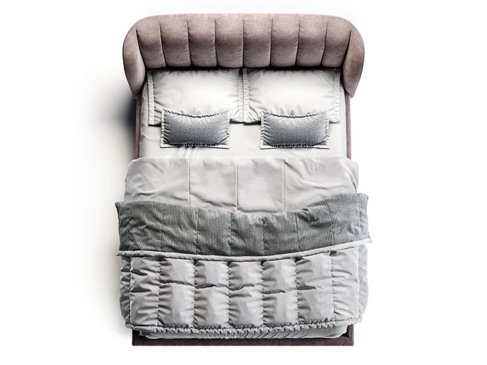 Кровать Tulip коричневого цвета 160х200 - лучшие Кровати для спальни в INMYROOM