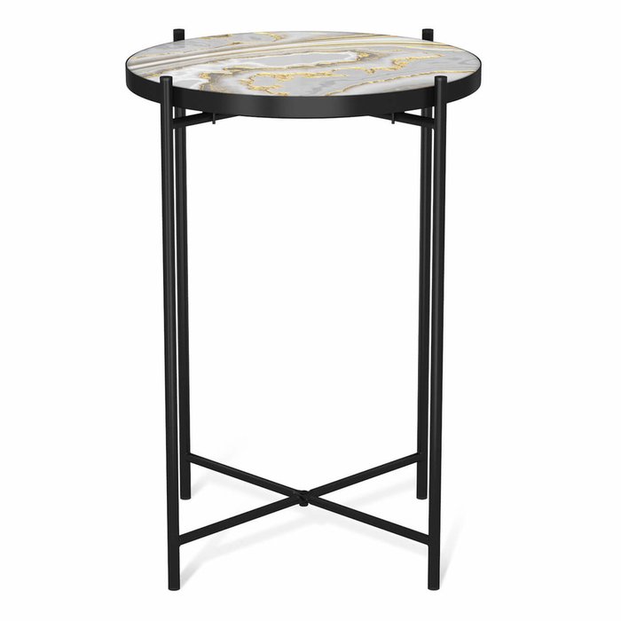 Столик кофейный Cosmic серого цвета - лучшие Кофейные столики в INMYROOM