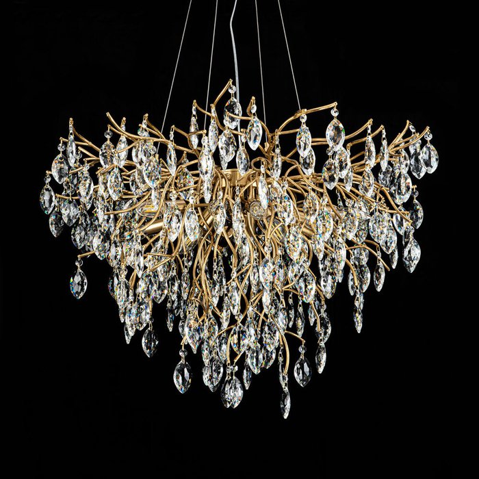 Хрустальная люстра MS.2118.800 BS (хрусталь, цвет прозрачный) - лучшие Подвесные люстры в INMYROOM