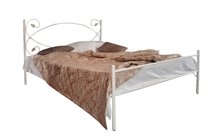 Кованая кровать Виктория 1.6 с одной спинкой 160х200