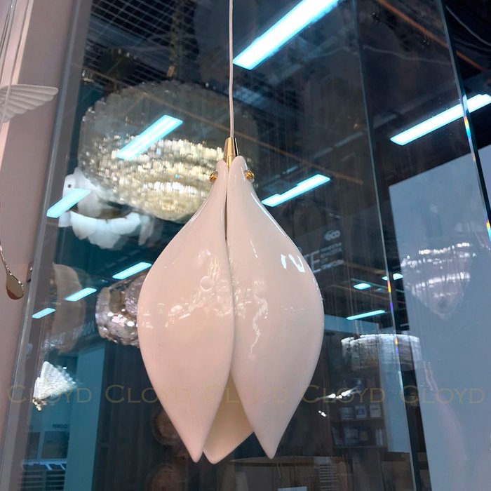 Подвесной светильник Cloyd MANGRA P1 / керамика - золото - лучшие Подвесные светильники в INMYROOM Подвесной светильник Cloyd MANGRA P1 / керамика - золото - лучшие Подвесные светильники в INMYROOM