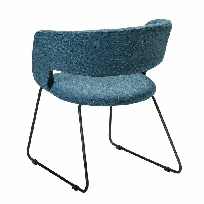 Стул Hugs синего цвета - лучшие Обеденные стулья в INMYROOM