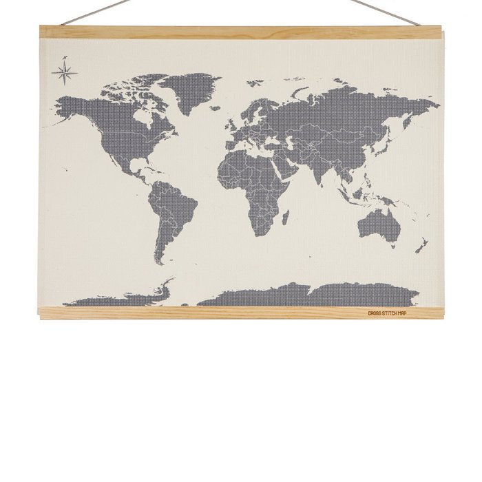 Набор для вышивания Suck UK map - купить Декор стен по цене 2350.0