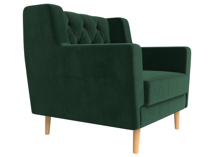 Кресло Брайтон Люкс зеленого цвета - лучшие Интерьерные кресла в INMYROOM