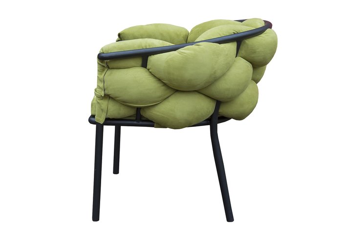 Кресло Bizet-K зеленого цвета - лучшие Интерьерные кресла в INMYROOM