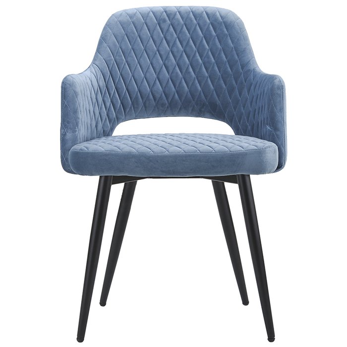 Стул Burgos голубого цвета - лучшие Обеденные стулья в INMYROOM