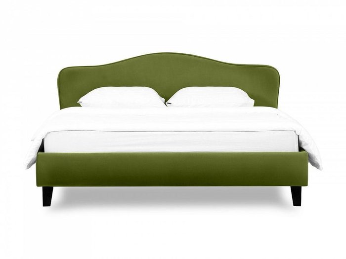 Кровать Queen II Elizabeth L 160х200 зеленого цвета - лучшие Кровати для спальни в INMYROOM