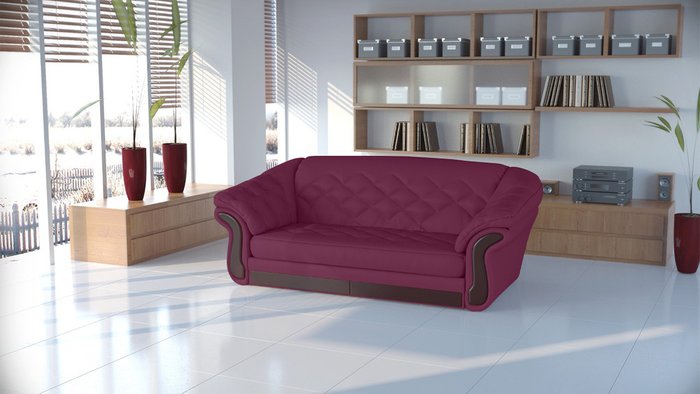 Диван-кровать Арес S фиолетового цвета - лучшие Прямые диваны в INMYROOM