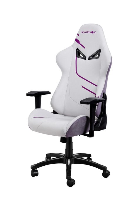 Премиум игровое кресло тканевое Hero Genie Editio фиолетового  цвета