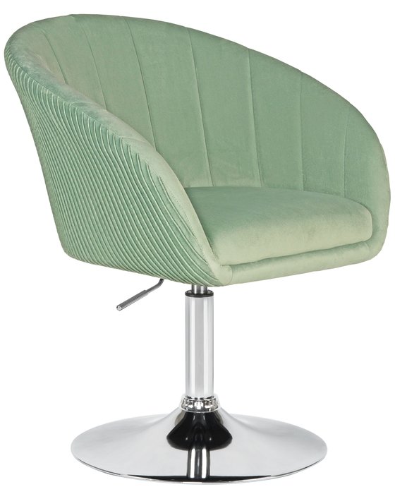 Кресло дизайнерское Edison мятного цвета - купить Интерьерные кресла по цене 11640.0