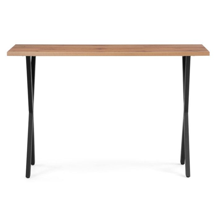 Обеденный стол Алеста Лофт со столешницей цвета дуб вотан - лучшие Обеденные столы в INMYROOM