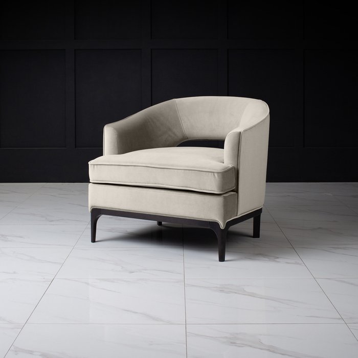 Кресло Lounge белого цвета - лучшие Интерьерные кресла в INMYROOM