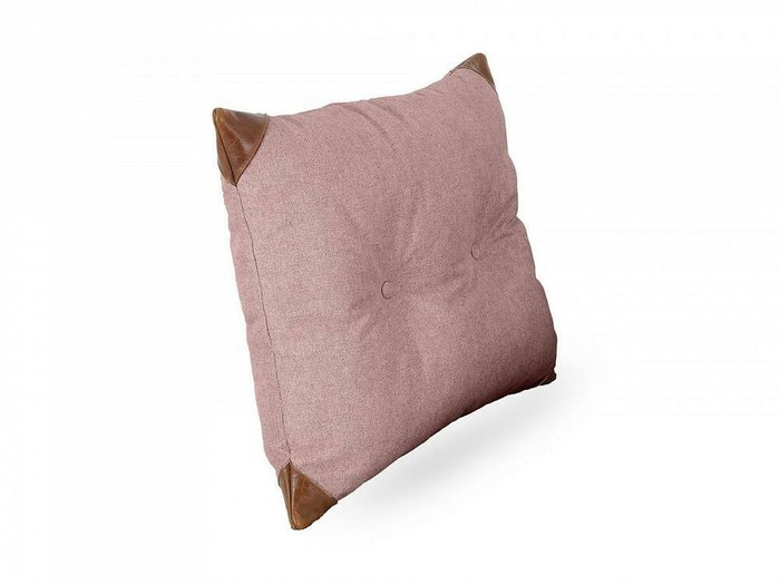 Подушка Chesterfield 60х60 розового цвета - купить Декоративные подушки по цене 4200.0