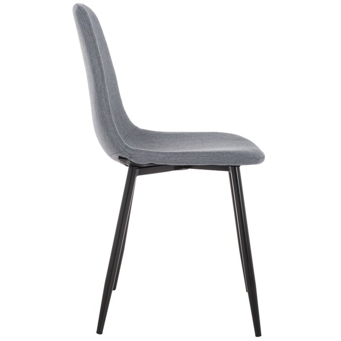 Обеденный стул Lilu серого цвета - купить Обеденные стулья по цене 4140.0
